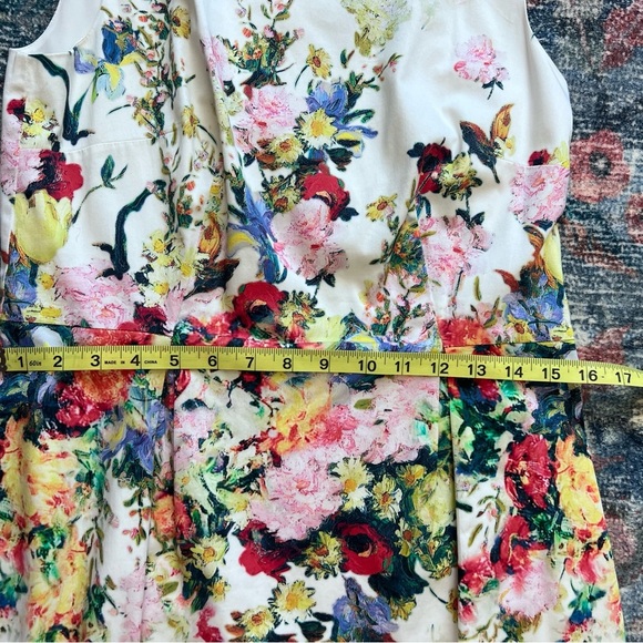 Talbots Vibrant Floral Midi Dress - Picture 5 of 7